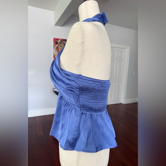 French Connection Inu Satin Halter Top - Picture 8 of 9